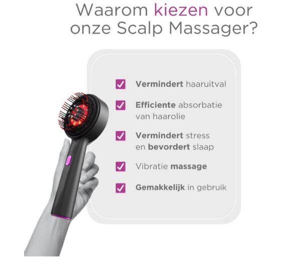 Infrarood LED Massageborstel