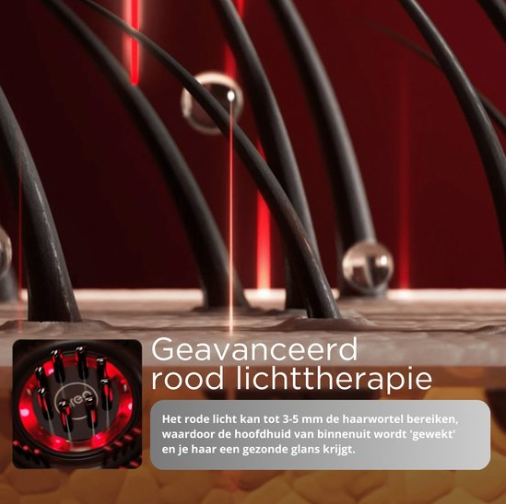 Infrarood LED Massageborstel