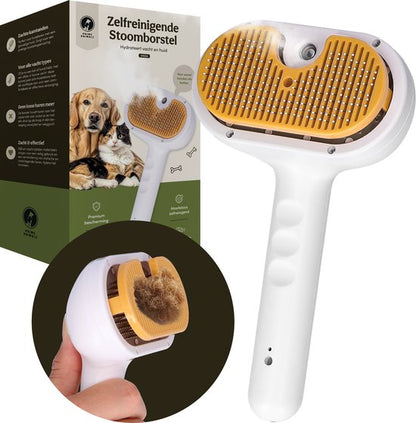 PawMist – Elektrische Sprayborstel voor Honden & Katten