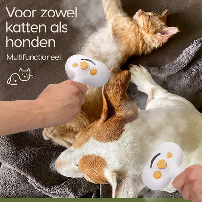 PawMist – Elektrische Sprayborstel voor Honden & Katten