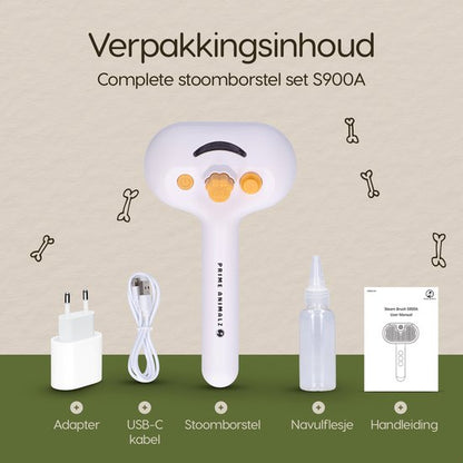 PawMist – Elektrische Sprayborstel voor Honden & Katten
