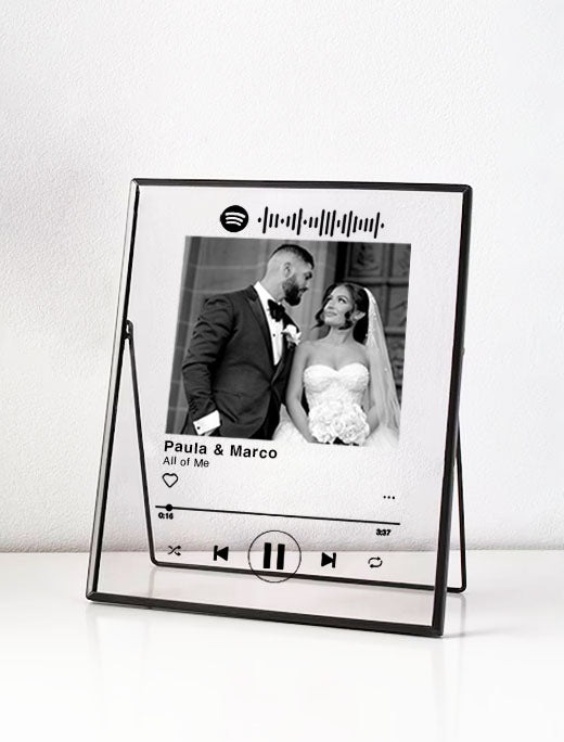 Spotify Fotolijst – Gepersonaliseerd met jouw liedje