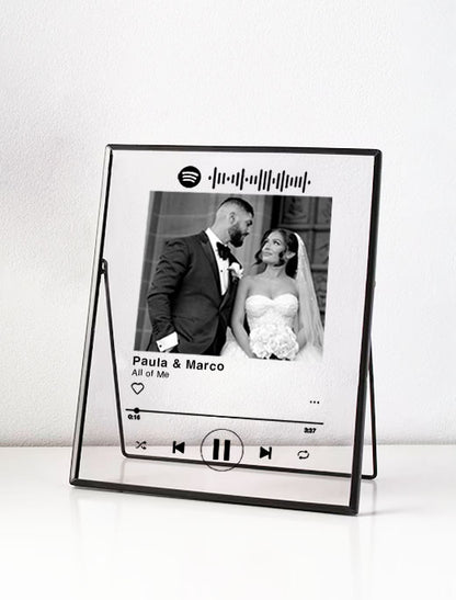 Spotify Fotolijst – Gepersonaliseerd met jouw liedje