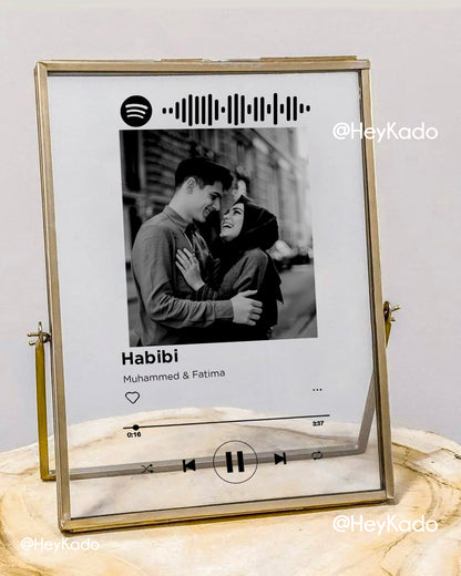 Spotify Fotolijst – Gepersonaliseerd met jouw liedje