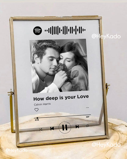 Spotify Fotolijst – Gepersonaliseerd met jouw liedje