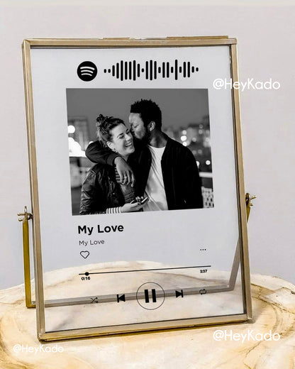 Spotify Fotolijst – Gepersonaliseerd met jouw liedje